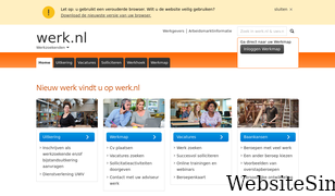 werk.nl Screenshot