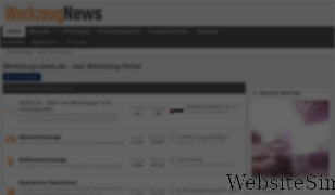 werkzeug-news.de Screenshot