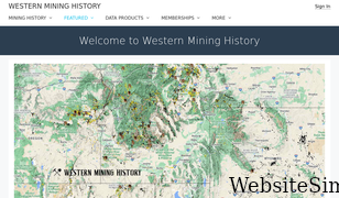 westernmininghistory.com Screenshot