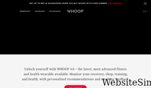 whoop.com Screenshot