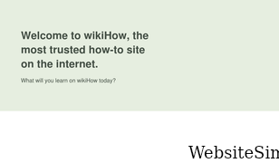 wikihow.com Screenshot
