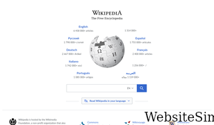 wikipedia.com Screenshot