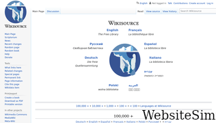 wikisource.org Screenshot