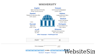 wikiversity.org Screenshot