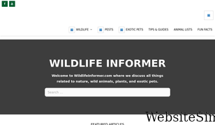wildlifeinformer.com Screenshot