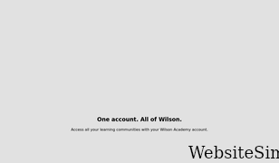 wilsonacademy.com Screenshot