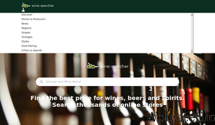 wine-searcher.com Screenshot