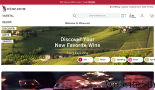 wine.com Screenshot