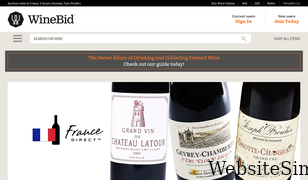 winebid.com Screenshot