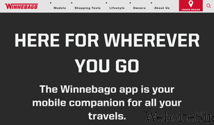winnebago.com Screenshot