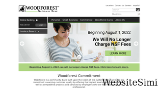 woodforest.com Screenshot
