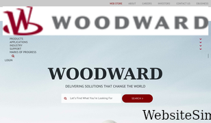 woodward.com Screenshot