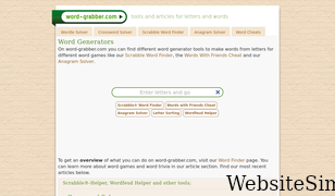 word-grabber.com Screenshot