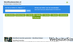 wordfeudwoorden.nl Screenshot