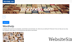 wordhelp.com Screenshot