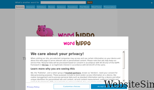 wordhippo.com Screenshot
