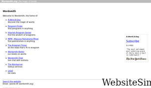 wordsmith.org Screenshot