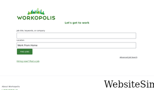 workopolis.com Screenshot