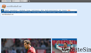 worldfootball.net Screenshot