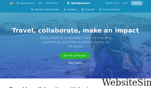 worldpackers.com Screenshot