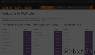 wot-life.com Screenshot