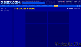 xnxx.com Screenshot