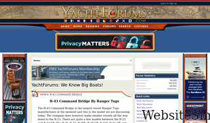 yachtforums.com Screenshot