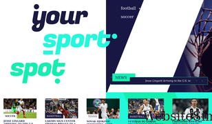yoursportspot.com Screenshot