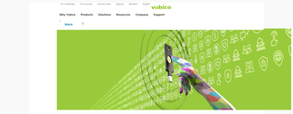 yubico.com Screenshot
