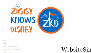 ziggyknowsdisney.com Screenshot